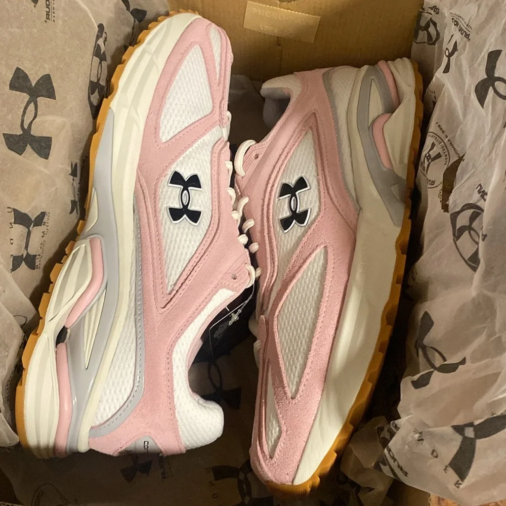 Under Armour US HOVR Apparition unisex pink sneaker - Picture 8 of 13